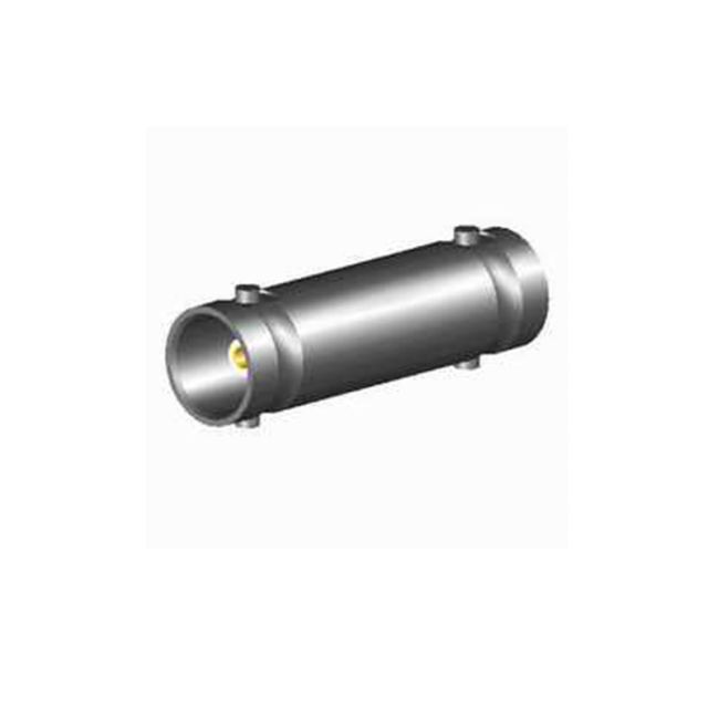 Cylindrical metal part with screw connections at both ends.