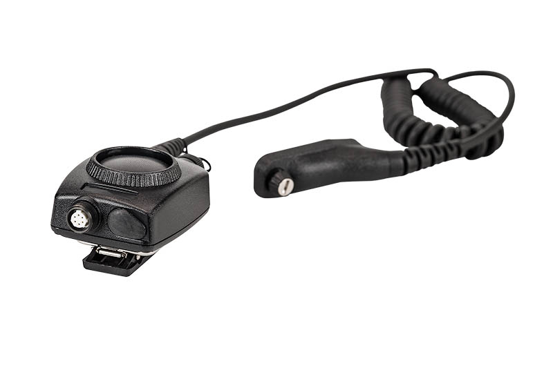 7000-00463000_mot_01.jpg Zwarte camera bediening met kabel en connector.
