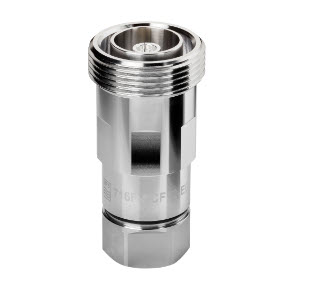 Metal magnetic water filter with threaded connection.