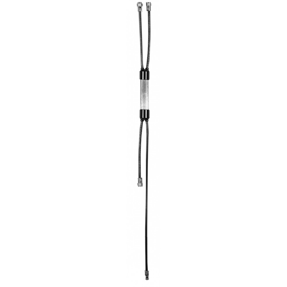 7000_00753932_PRO_01.jpg Lang zwart kabel met meerdere aansluitingen en een doorzichtig middendeel.
