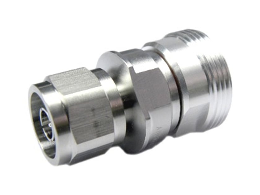 Metalen connector met schroefdraad, geschikt voor industriële toepassingen.