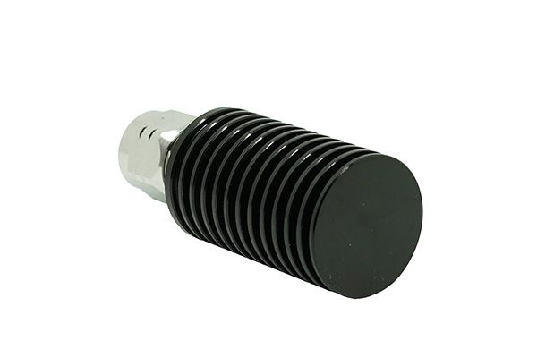 Dissipateur thermique passif cylindrique à ailettes noires