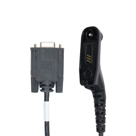 Two electrical connectors with different socket arrangements.