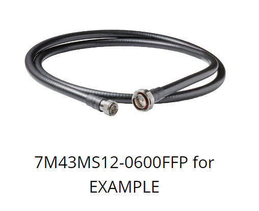 7000_00753993_RFS_01.jpg Zwart coaxkabel met aansluitingen aan beide uiteinden.