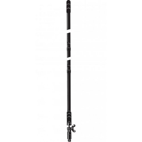 7000-00579500_pro_01.jpg Telescopische verlengpaal, zwart, meerledig, verstelbaar, met klemmen.