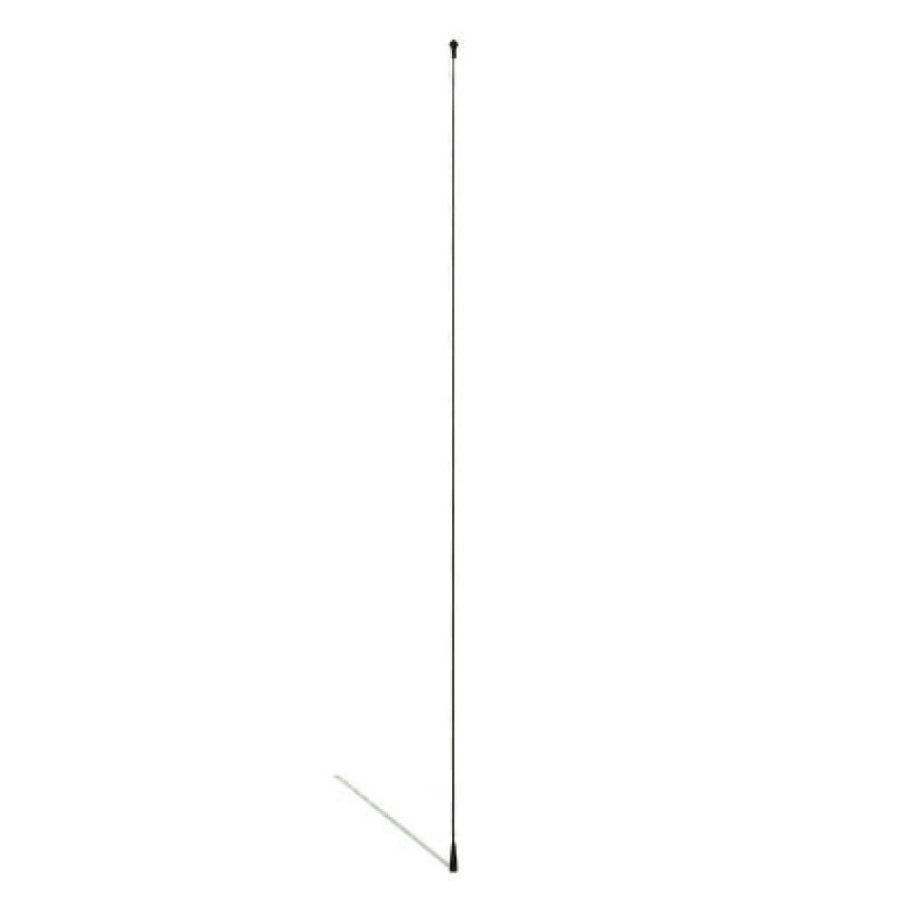 7000-00750967_sma_01.png Lange zwarte autoantenne met slanke basis en bolvormige punt.