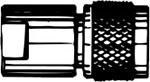 Black and white graphic of an old camera