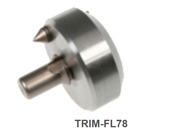 7000-00666400_rfs_01.png Cilindrisch metalen onderdeel met twee conische punten.