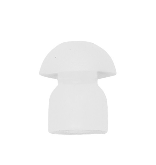 7000-00751481_cop_01.jpg Witte paddestoelvormige rubberen dop