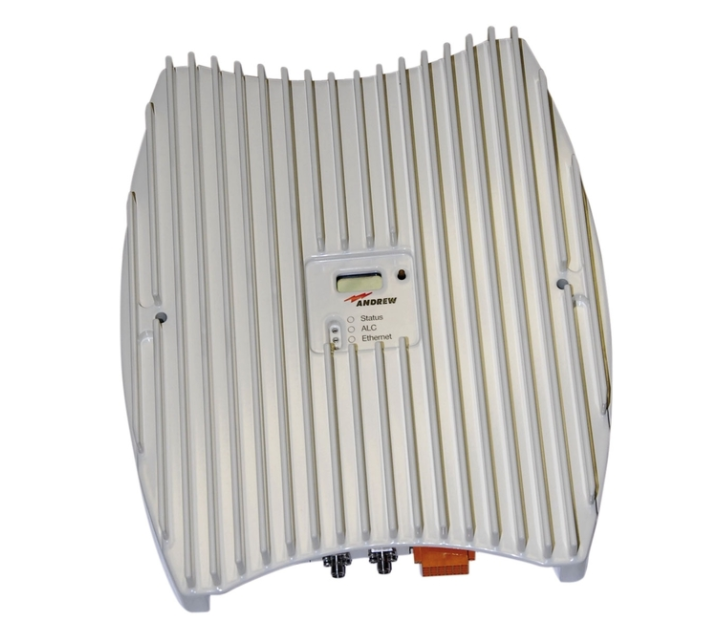 Appareil électronique avec fentes de ventilation et voyants LED.