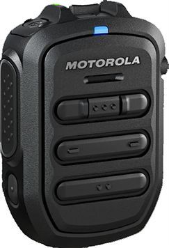 7000-00748661_mot_01.jpg Zwart radiotoestel met Motorola-logo en drie knoppen.