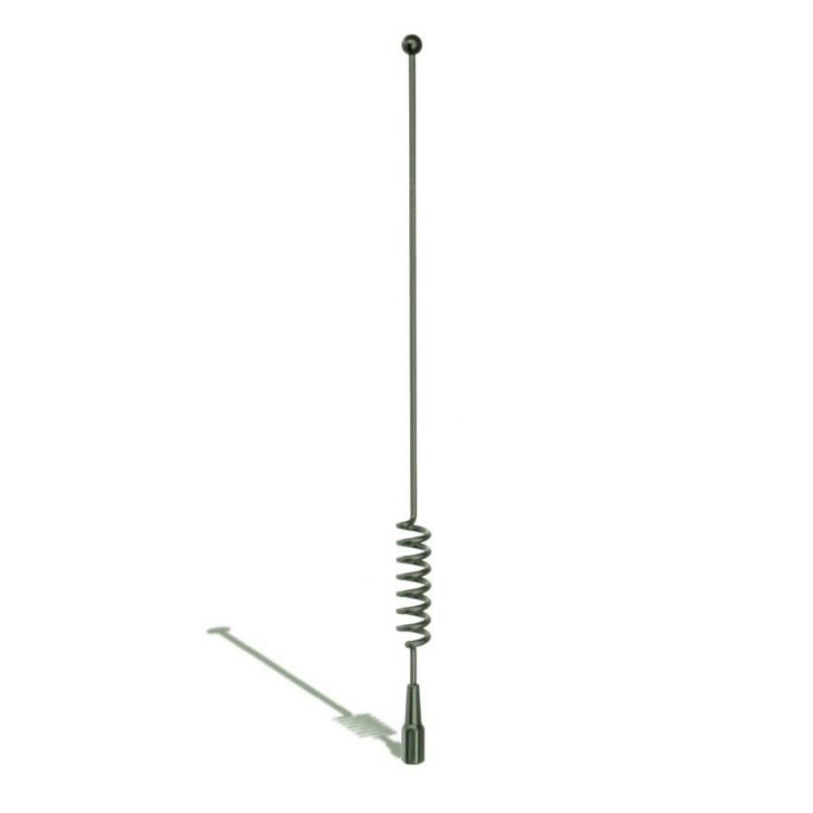 7000-00750975_sma_01.png Metalen antenne met spiraalvormige basis en rechte staaf.