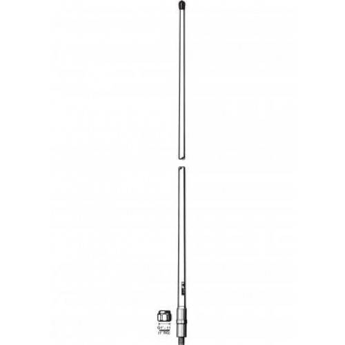 7000-00507200_pro_01.jpg Verticale antenne met basis, gescheiden weergave.