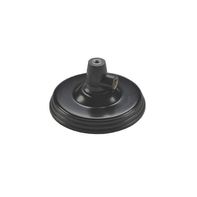 Black sanding pad with holder
