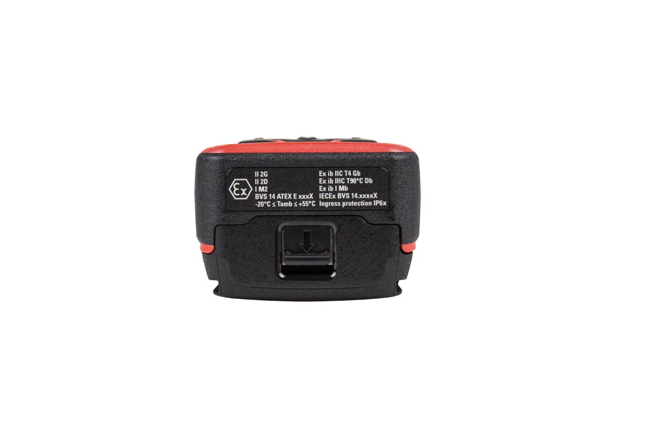 Back of a device with various safety and certification markings.