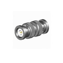 Metal connector with serrated surface and cylindrical design