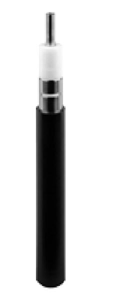 Electronic cigarette with black handle and clear tank.