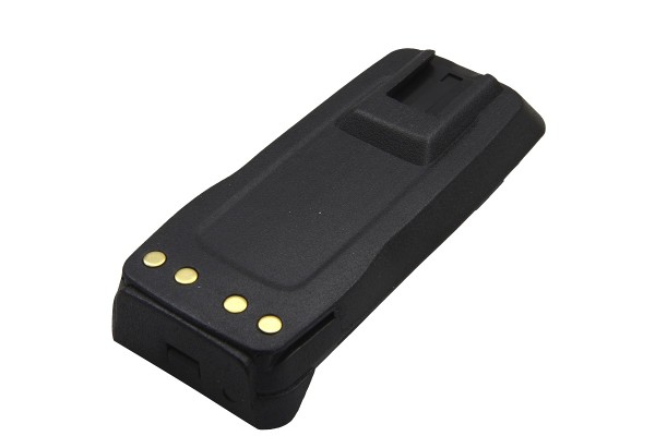 Batterie noire avec quatre contacts dorés