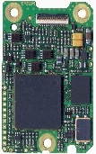 Electronic circuit board with various components and connectors.