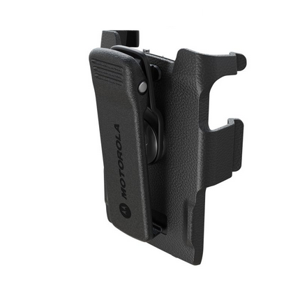 Zwarte Motorola-riemclip, geschikt voor draagbare radio's