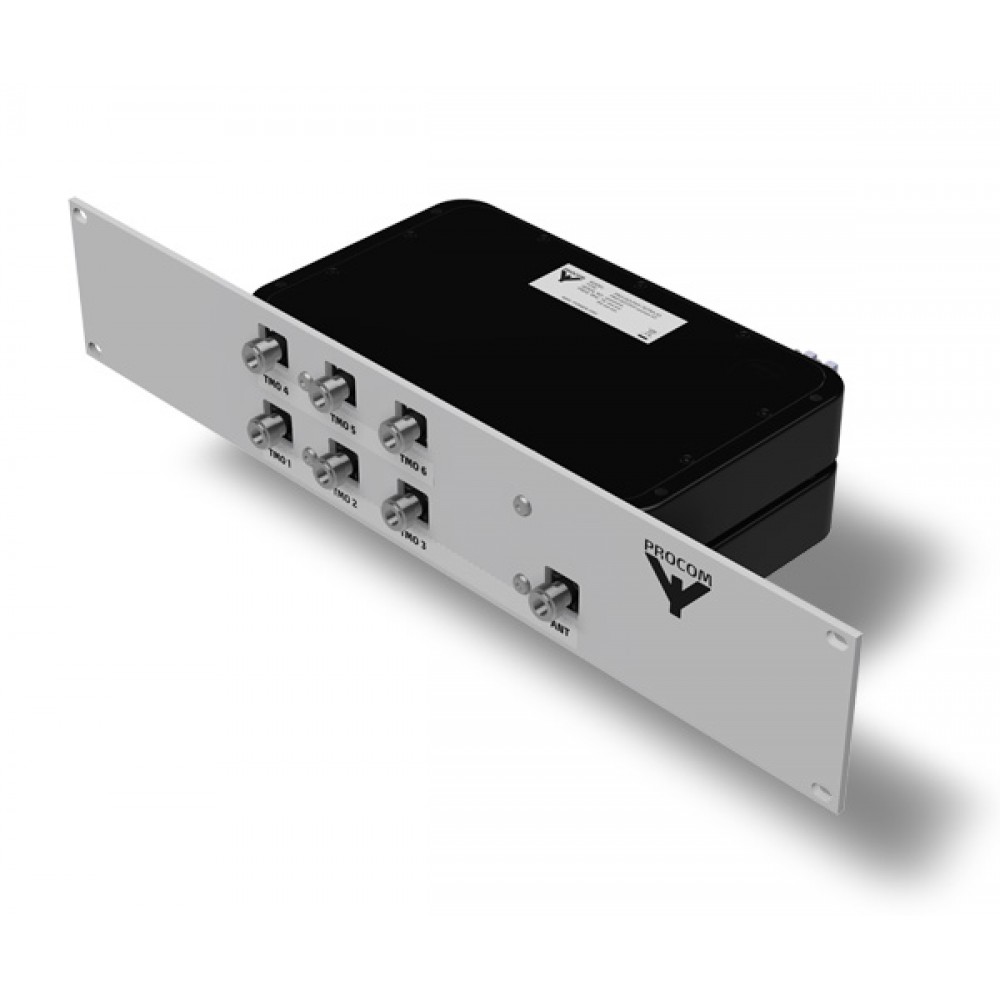Antenna splitter with multiple TMO and antenna connections.