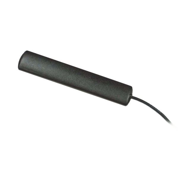 Long, black cylindrical sensor with cable.