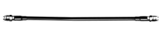 Black cable with metal connectors on both ends.