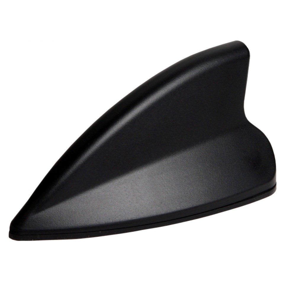 Zwarte auto-haaievinantenne vorm.