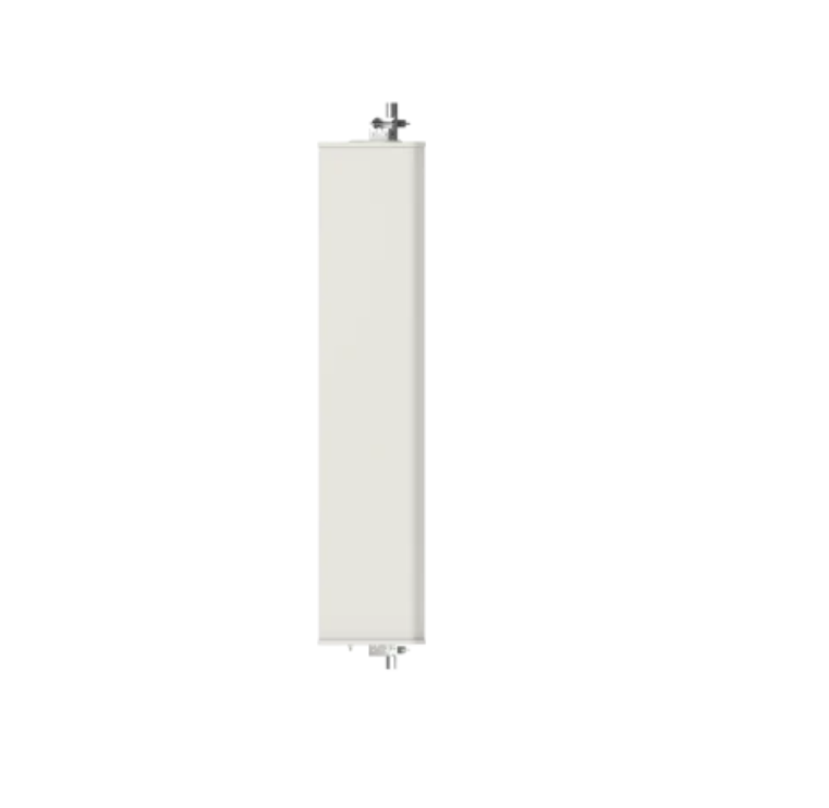 White, rectangular, vertical radiator with a smooth surface.