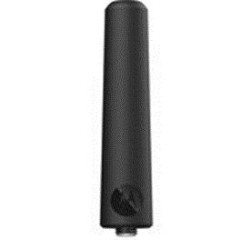 Black cylindrical object, vertically oriented.