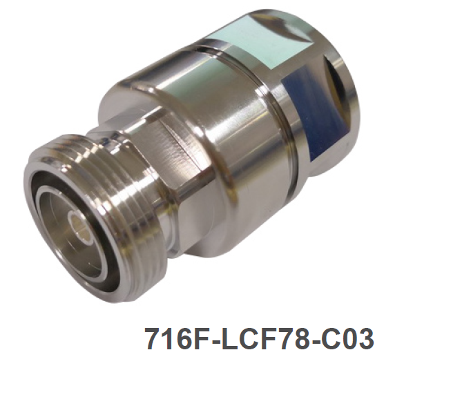 Metal pipe connector with hexagonal shape, shiny finish.