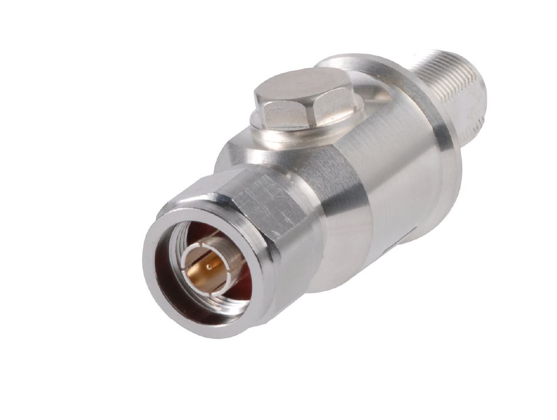 7000-00026900_com_01.jpg Metalen connector met schroefdraad en cilindervorm.