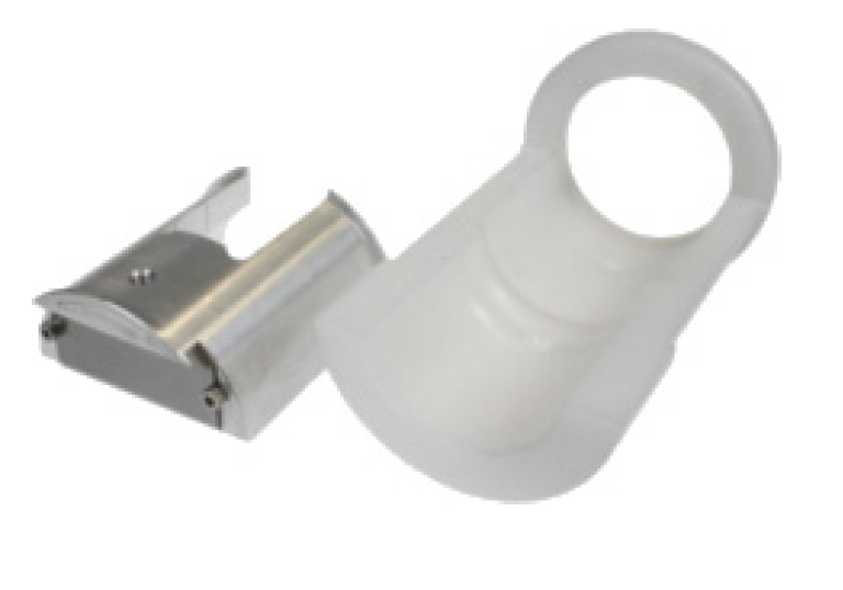 7000-00635900_rfs_01.png Metaal en kunststof onderdeel met ringen, gedemonteerd