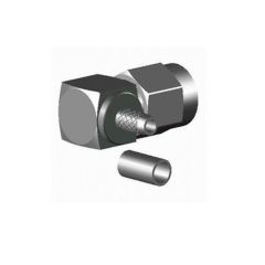 Connecteur métallique avec pièce cylindrique amovible