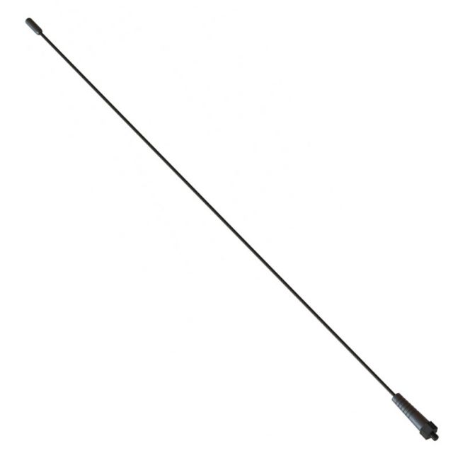 7000-00725500_vim_01.jpg Lange zwarte radioantenne, recht, met afgeronde uiteinden.
