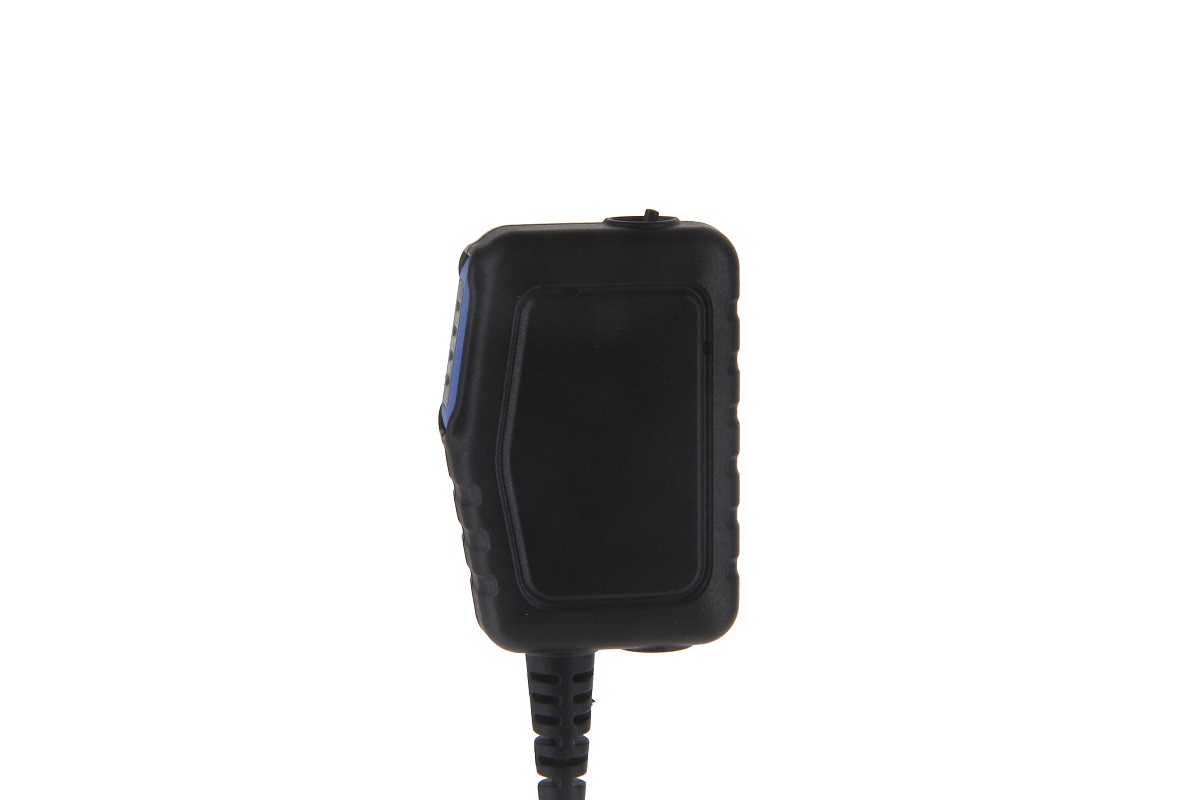 Black rectangular plastic casing with cable and plug connector.
