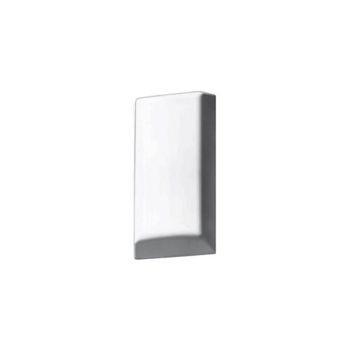 Rectangular white soap with rounded edges.